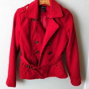 Red coat